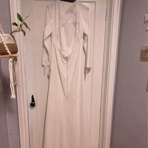 Custom Western Wedding Dress